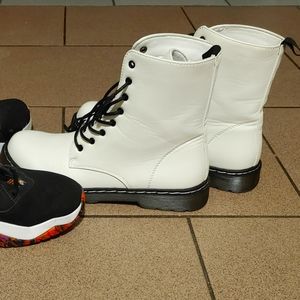 White boots
